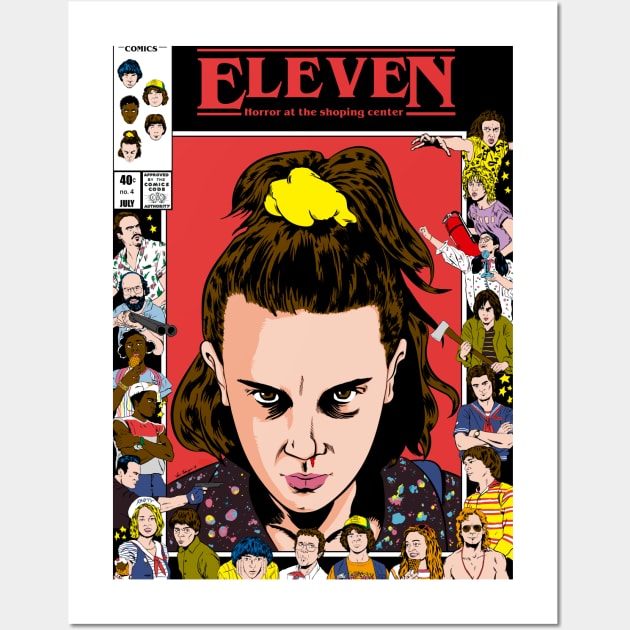 Eleven Wall Art by Van_Saiyan